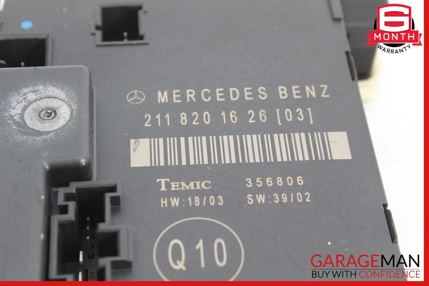 03-06 Mercedes W211 E320 E55 AMG Rear Right Side Door Control Module Unit
