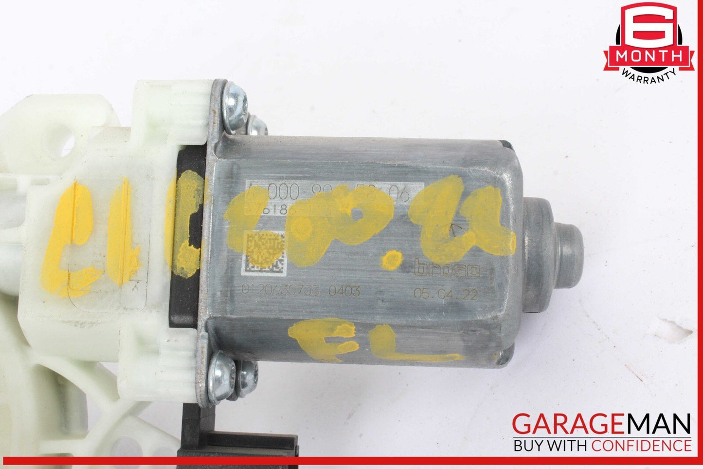 16-22 Mercedes X253 GLC300 4MATIC Front Left Driver Side Window Regulator Motor
