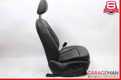 09-17 Audi Q5 Front Right Complete Seat Cushion Assembly Black OEM