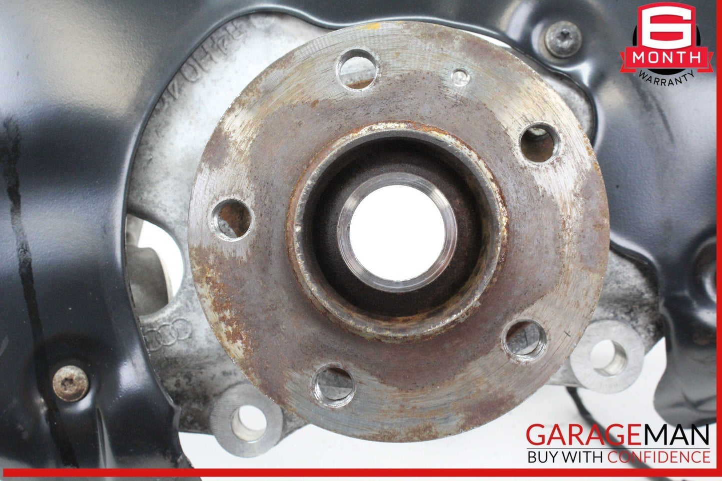 11-18 Audi A8 S8 Front Left Driver Side Spindle Knuckle Wheel Hub 4H0407241L OEM