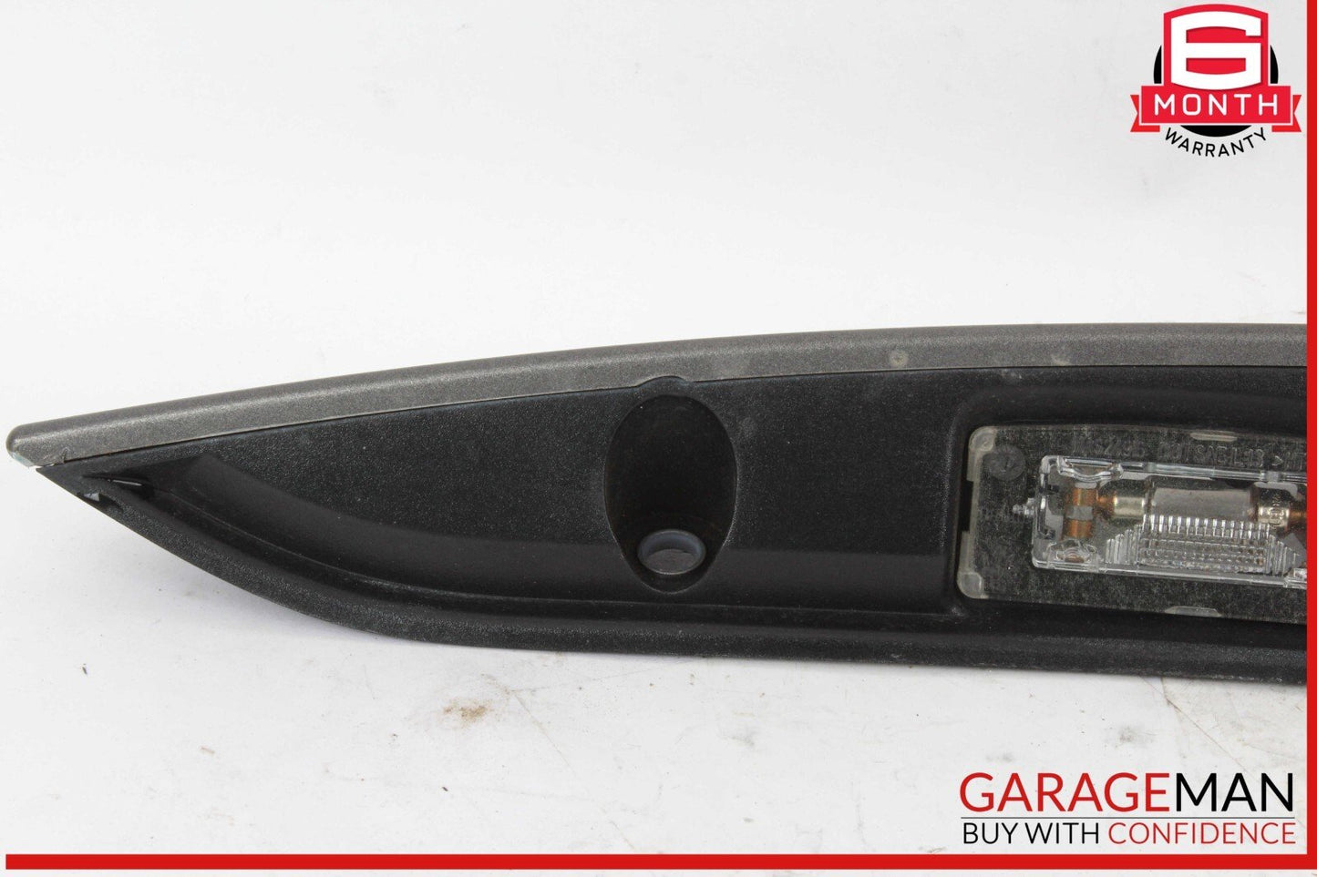 14-17 Maserati Ghibli Rear Trunk Lid Finisher Trim Light Bar w/ Camera OEM