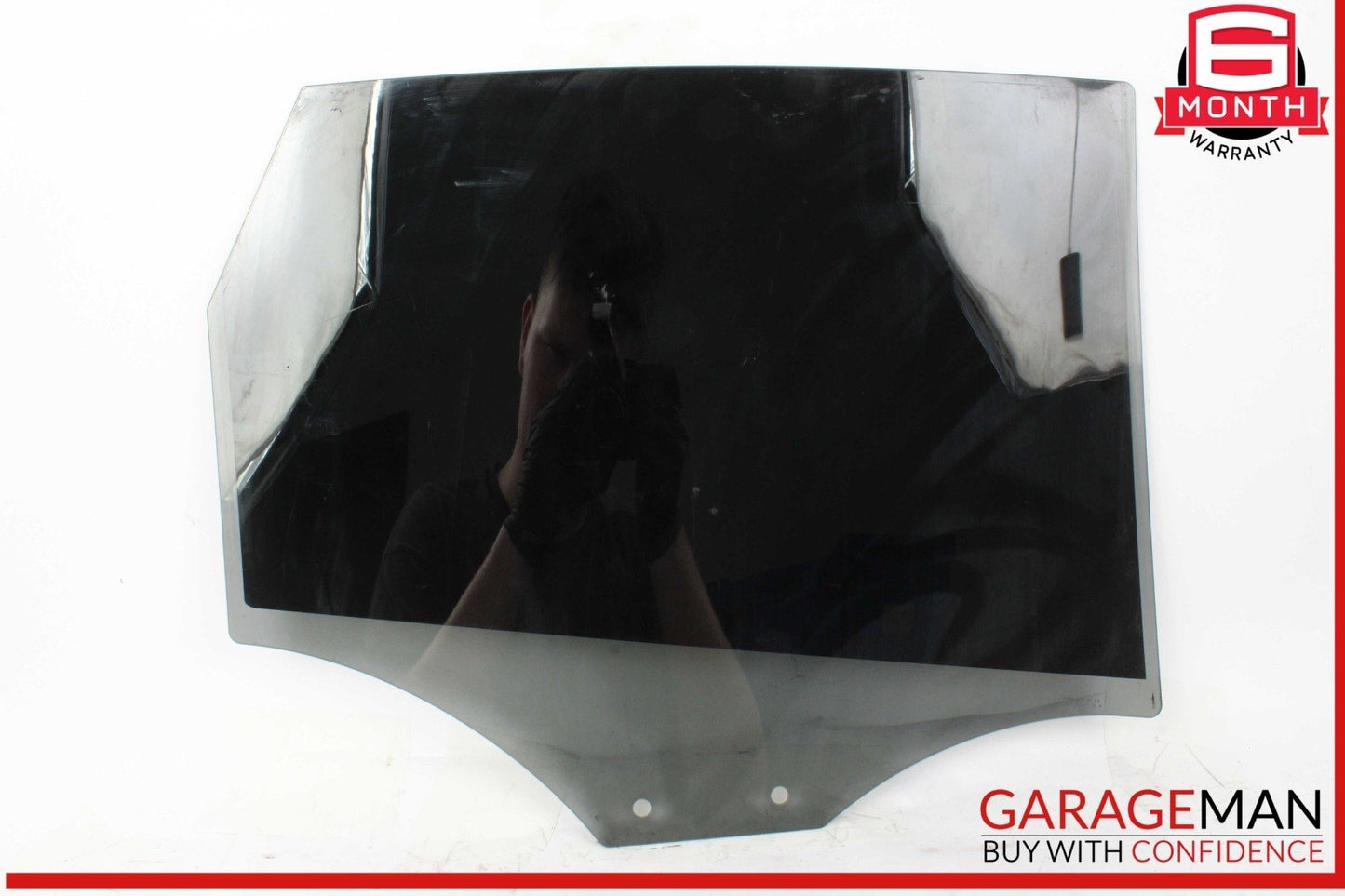12-17 Audi Q5 Rear Left Driver Side Door Window Glass 43R006723 OEM