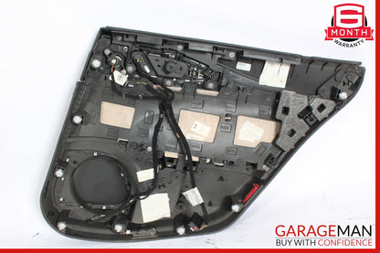 17-19 Alfa Romeo Giulia Rear Left Side Interior Door Panel Cover Trim Assembly