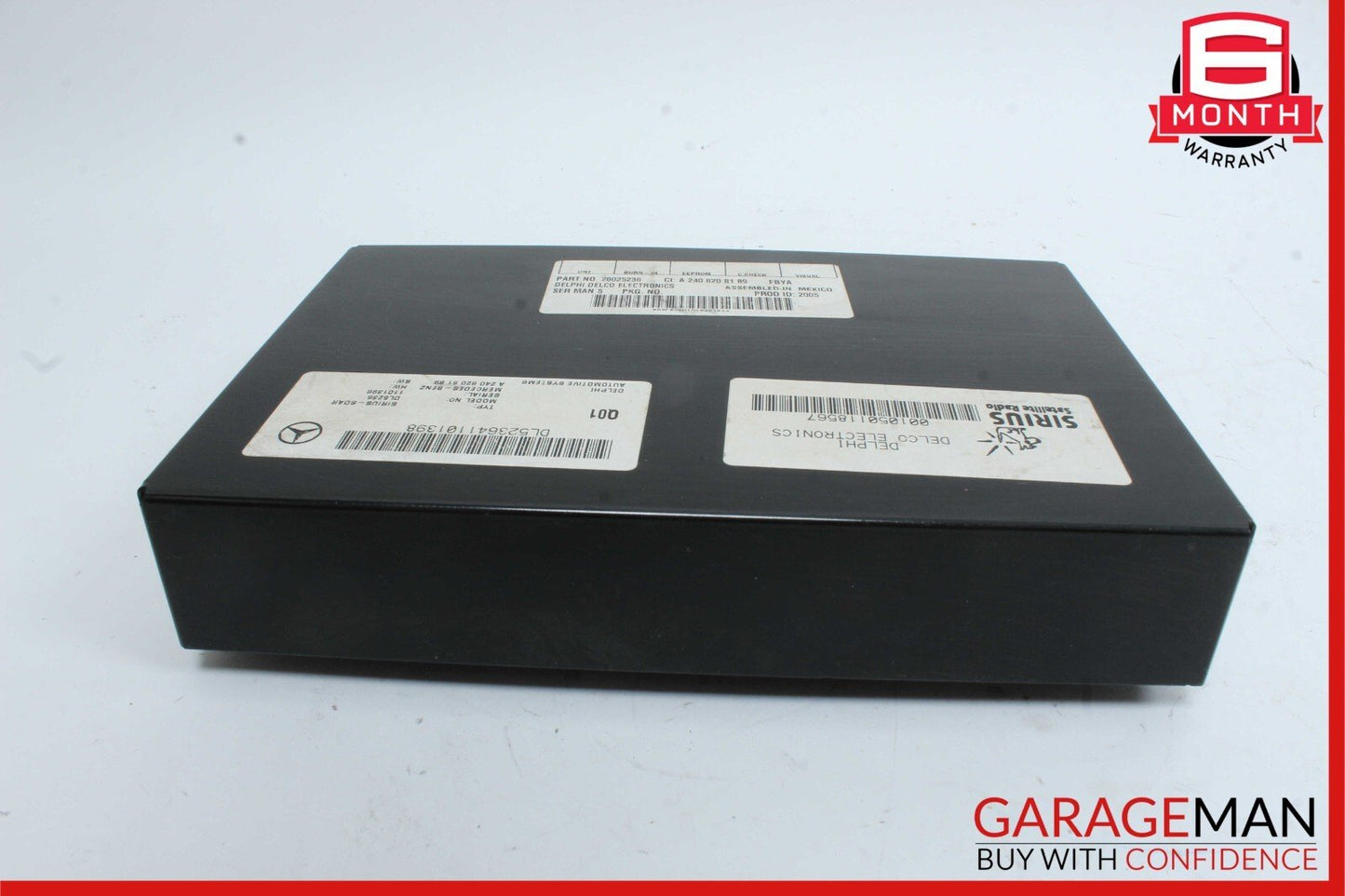 03-11 Mercedes W209 CLK500 GL450 Sirius Satellite Radio Receiver Module Unit OEM