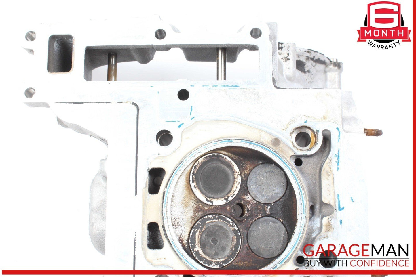 10-13 Mercedes W221 S400 Hybrid 3.5L Engine Cylinder Head Left OEM