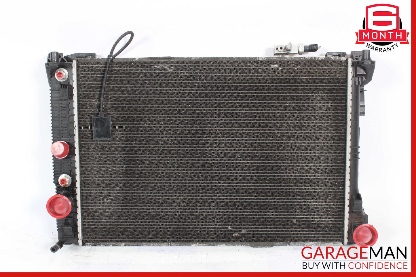 10-13 Mercedes W212 E350 Engine Coolant Radiator A/C Condenser Assy