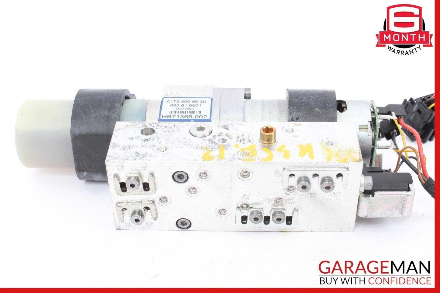 12-20 Mercedes R172 SLK250 SLK350 SLC300 Convertible Top Hydraulic Pump Motor