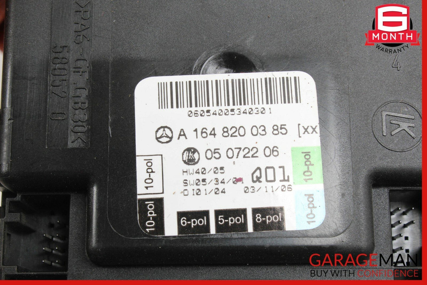 06-13 Mercedes W251 R350 GL320 ML500 Front Left Side Door Control Module OEM