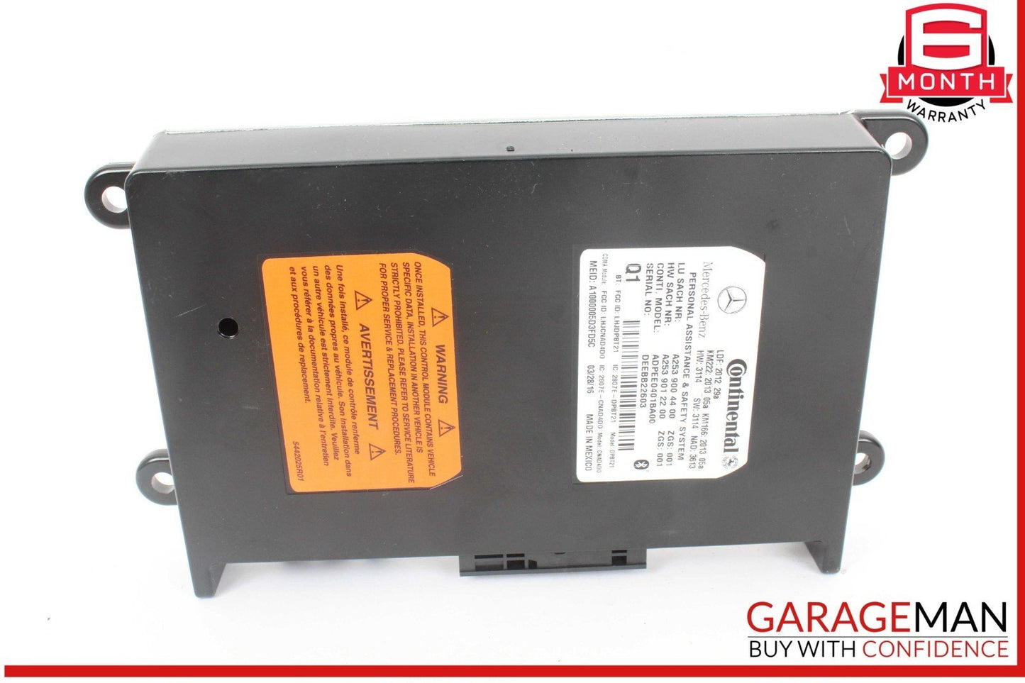 12-20 Mercedes W205 C300 SL400 GLA250 Communication Control Module Unit OEM