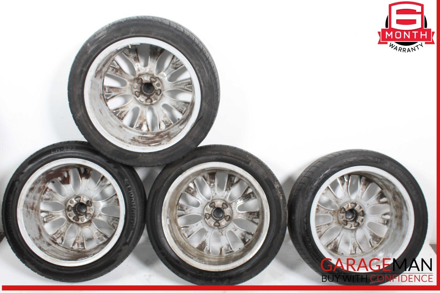 09-15 Jaguar XF Complete Wheel Tire Rim Set of 4 Pc 8.5 x 18 OEM