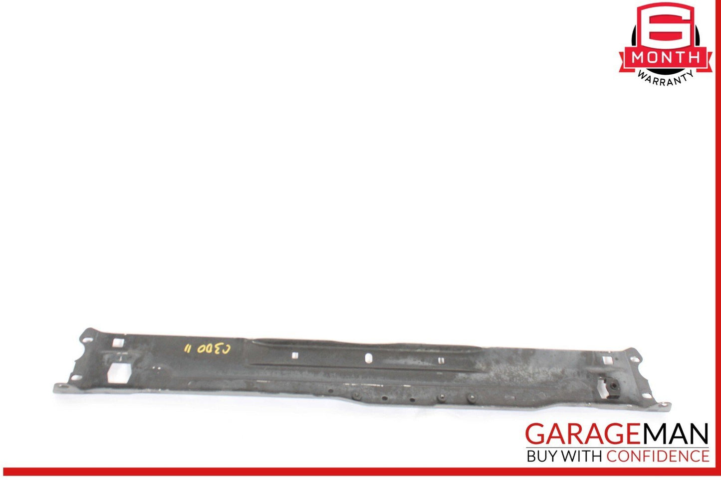 08-14 Mercedes W204 C300 C280 C350 Upper Radiator Core Support Bar Black OEM