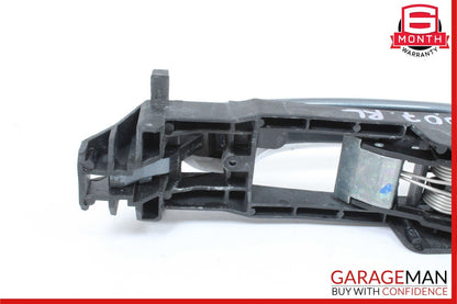 03-09 Mercedes W211 E350 Rear Left Side Keyless Go Exterior Door Handle Grey oeM