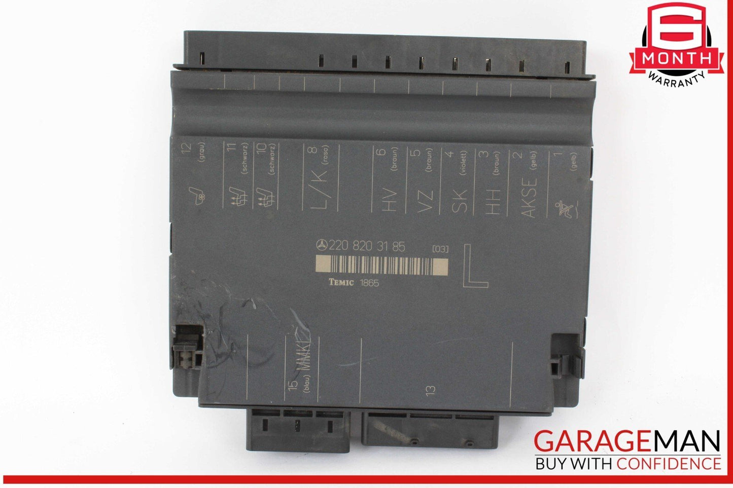 03-06 Mercedes W220 S55 AMG Front Left Side Seat Control Module Unit OEM