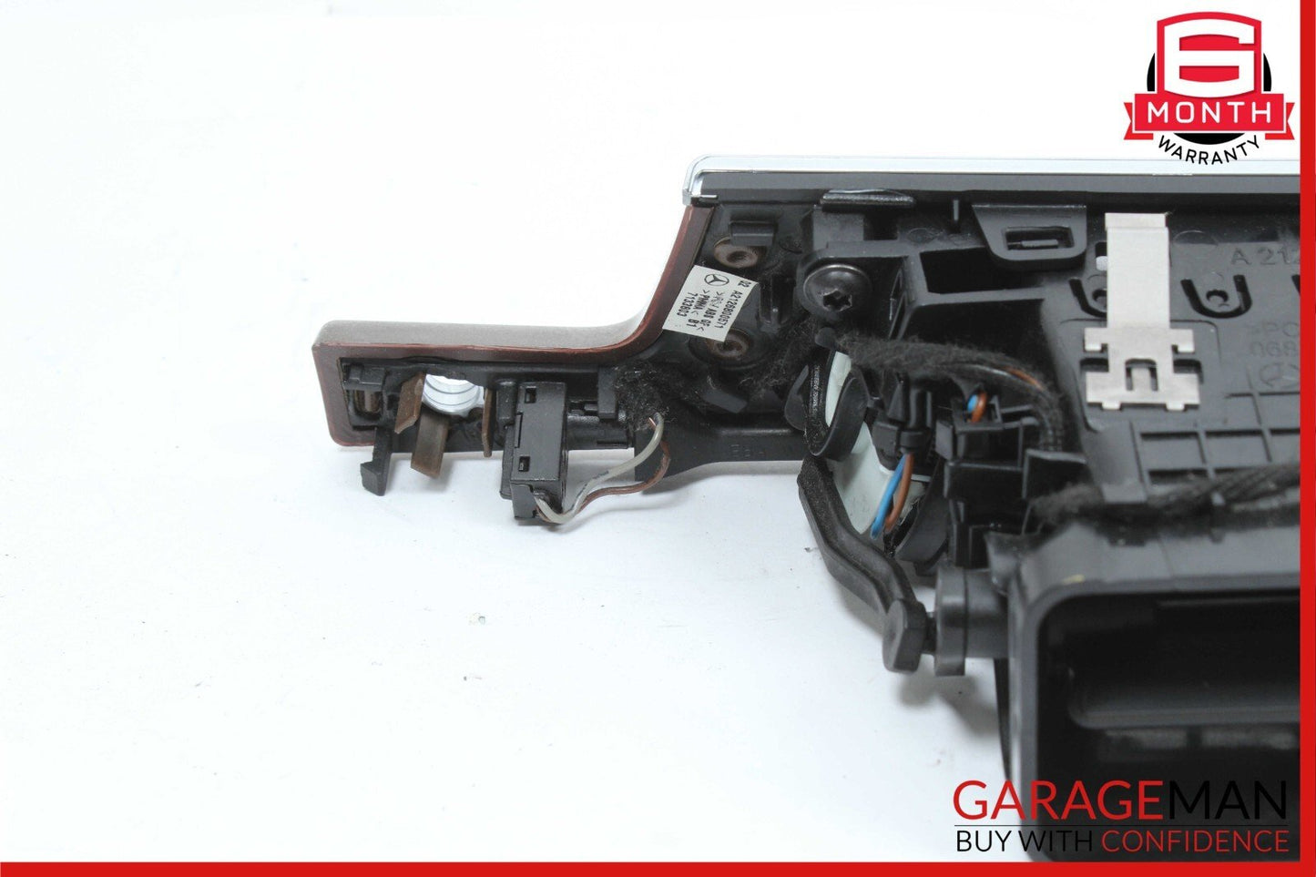 10-13 Mercedes W212 E250 E350 Front Left Side Dash A/C Air Vent Trim Assembly