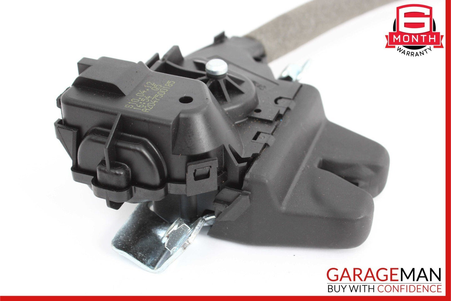 08-17 Mercedes E350 C300 Trunk Lid Latch Lock Actuator w/ Cylinder Lock Latch