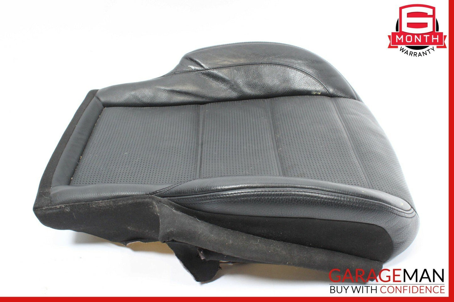 07-13 Mercedes W221 S63 AMG Front Left Driver Side Lower Bottom Seat Cushion OEM