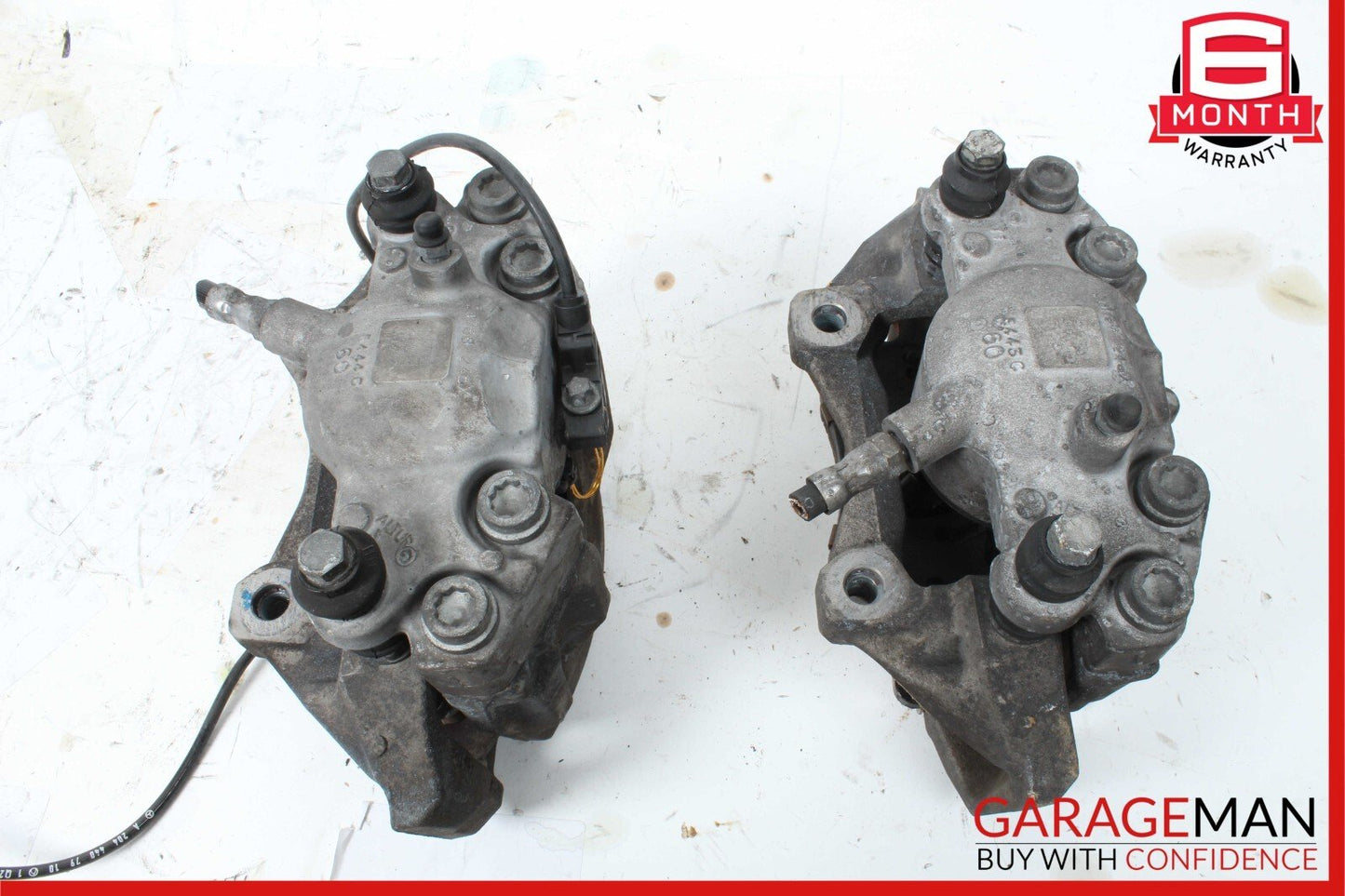 12-15 Mercedes W204 C350 TRW Front Right & Left Side Brake Caliper Calipers Set