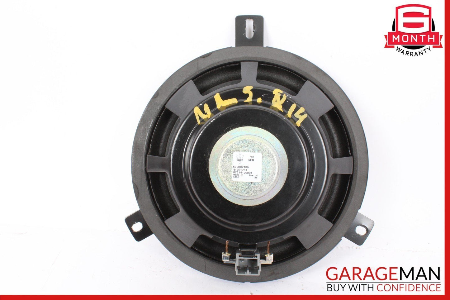 14-17 Maserati Quattroporte Front or Rear Side Door Audio Sound Speaker Set OEM