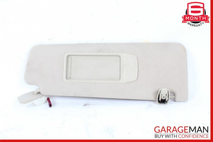 06-15 BMW 7 Series 750i 740i Right Side Sun Visor Sunvisor Gray M04B42005 OEM