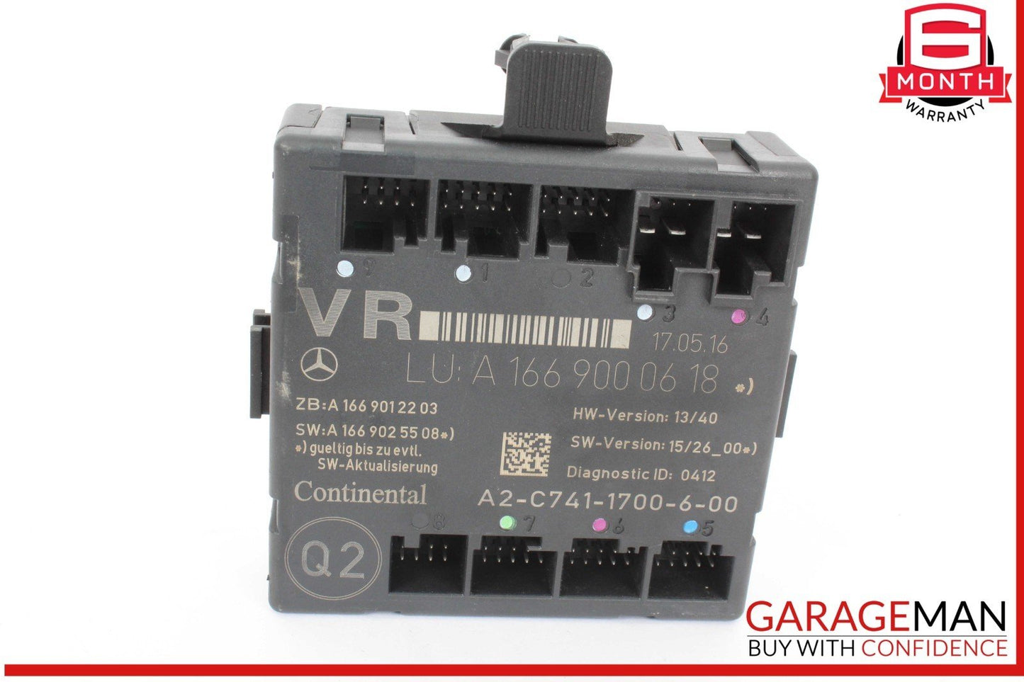 12-20 Mercedes W117 CLA250 CLA45 AMG ML350 Front Right Side Door Control Module