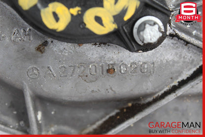 05-13 Mercedes W211 E350 Front Left Side Engine Timing Chain Cover Plate OEM