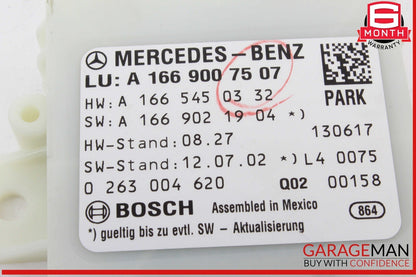 13-16 Mercedes X166 GL450 ML550 Park Assist Parktronic Sensor Module Control OEM