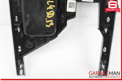 12-19 Mercedes X166 GL450 ML400 GLS550 Center Console Bezel Trim Black OEM
