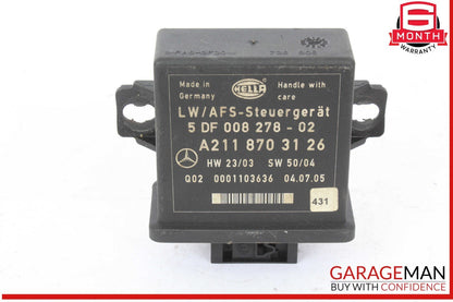 06-10 Mercedes W219 CLS63 AMG Headlight Head Light Lamp Control Module Unit OEM