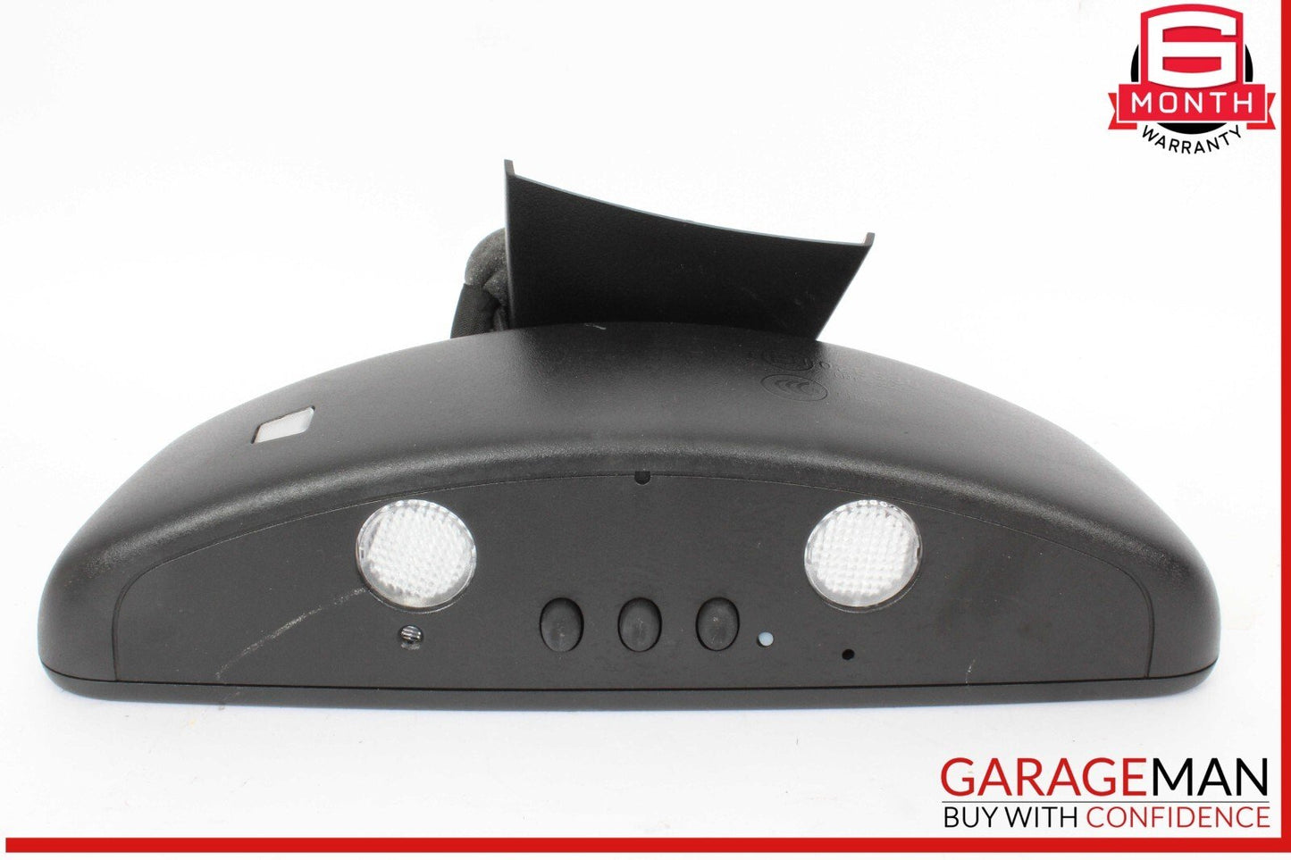 12-17 Mercedes W204 C250 C300 E350 Top Upper Interior Rear View Mirror Black OEM