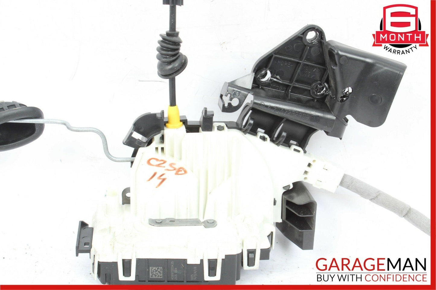 08-14 Mercedes W204 C250 Front Right Side Exterior Door Handle w/ Actuator Set
