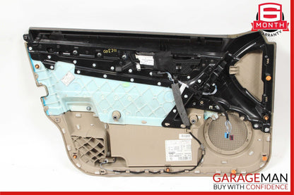 08-14 Mercedes W204 C250 C300 Sedan Front Right Side Interior Door Panel Beige