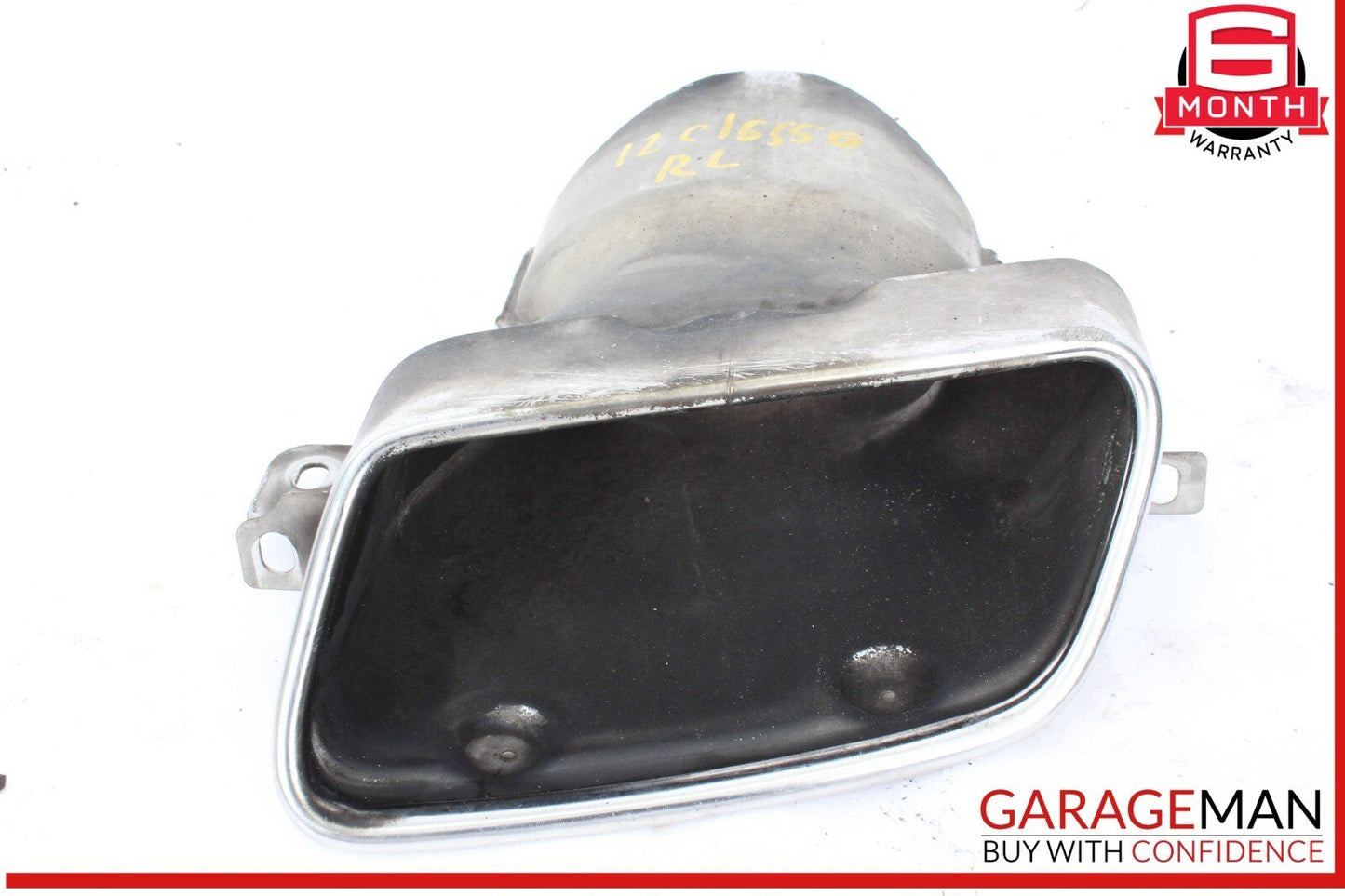 10-17 Mercedes X164 GL450 Rear Bumper Exhaust Muffler Tips Set of 2 OEM