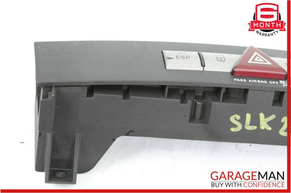 05-08 Mercedes SLK280 SLK350 Dashboard Dash Hazard Light Lock Switch Control OEM