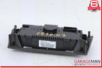 06-09 Mercedes W203 C230 Heater AC A/C Climate Control Panel 2038304285 OEM