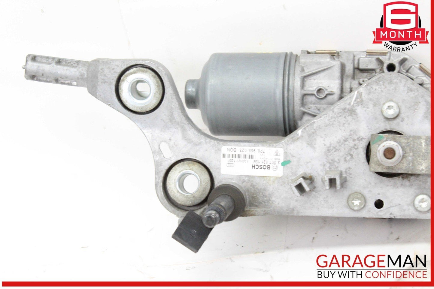 11-18 Porsche Cayenne 958 AWD Front Windshield Wiper Motor w/ Linkage Bosch OEM
