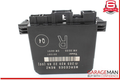 01-07 Mercedes W203 C230 C350 Rear Right Side Door Control Module 2038202285