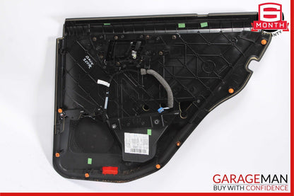 10-15 Mercedes X204 GLK250 GLK350 Rear Left Driver Interior Door Panel Black OEM
