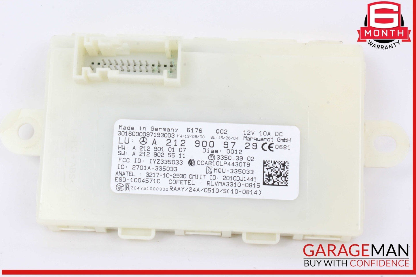 13-20 Mercedes W117 CLA250 SL550 ML400 Keyless Go Entry Control Module OEM