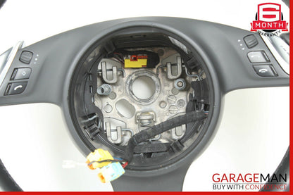 10-15 Porsche Cayenne Panamera Multifunction Steering Wheel Assembly Black OEM