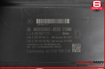 19-22 Mercedes W205 C300 Front Left Side Seat Control Module Unit