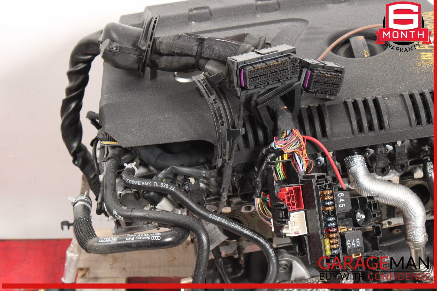 12-15 Audi A6 2.0L Complete Engine Motor Block Assembly OEM 128k