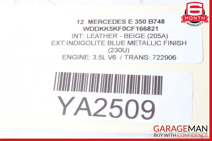 08-20 Mercedes SLC300 E350 CLS400 Front Right Side Seat Control Module Unit