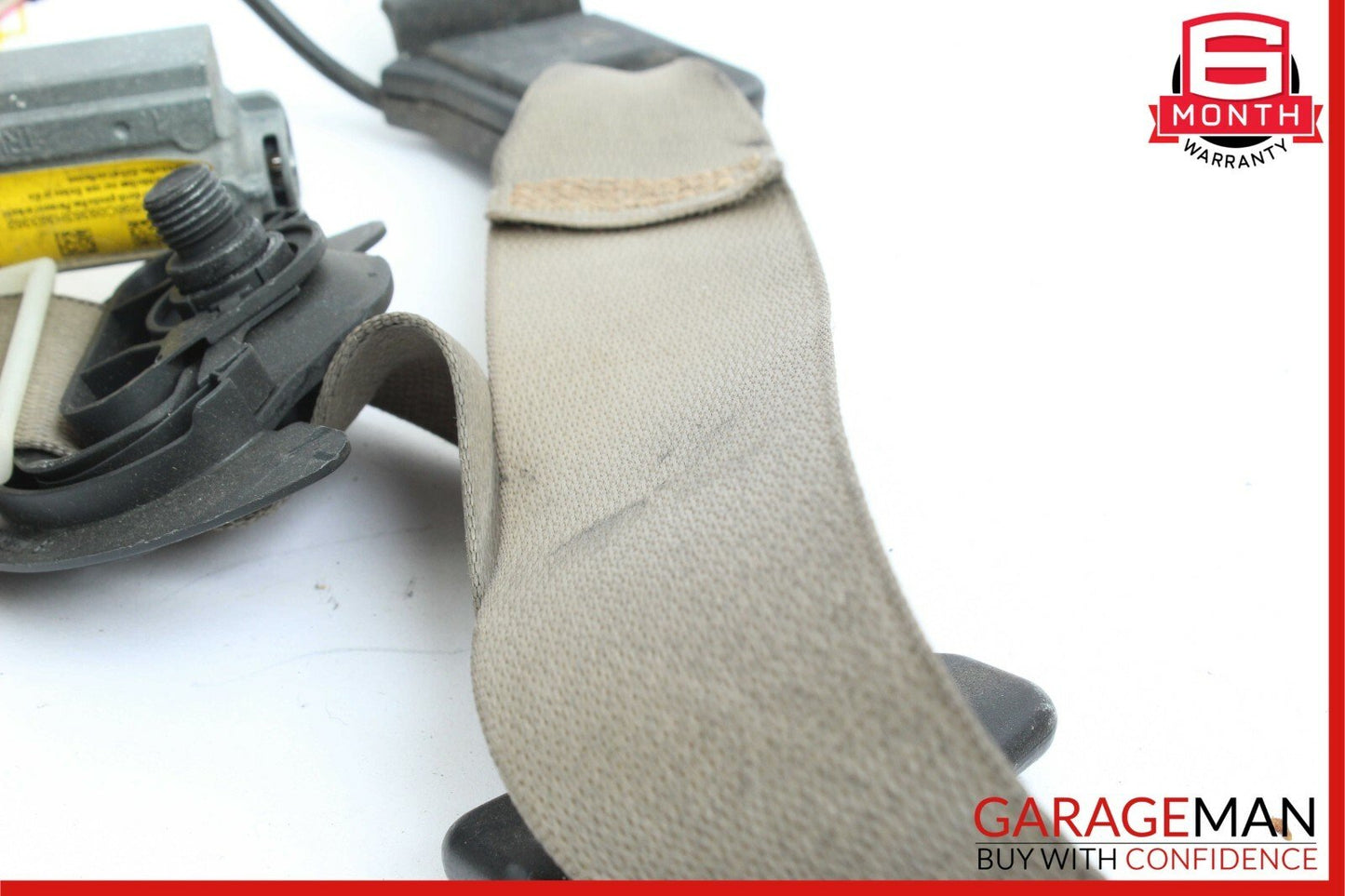 08-14 Mercedes W204 C300 C63 AMG Front Right Seatbelt Seat Belt Retractor Beige