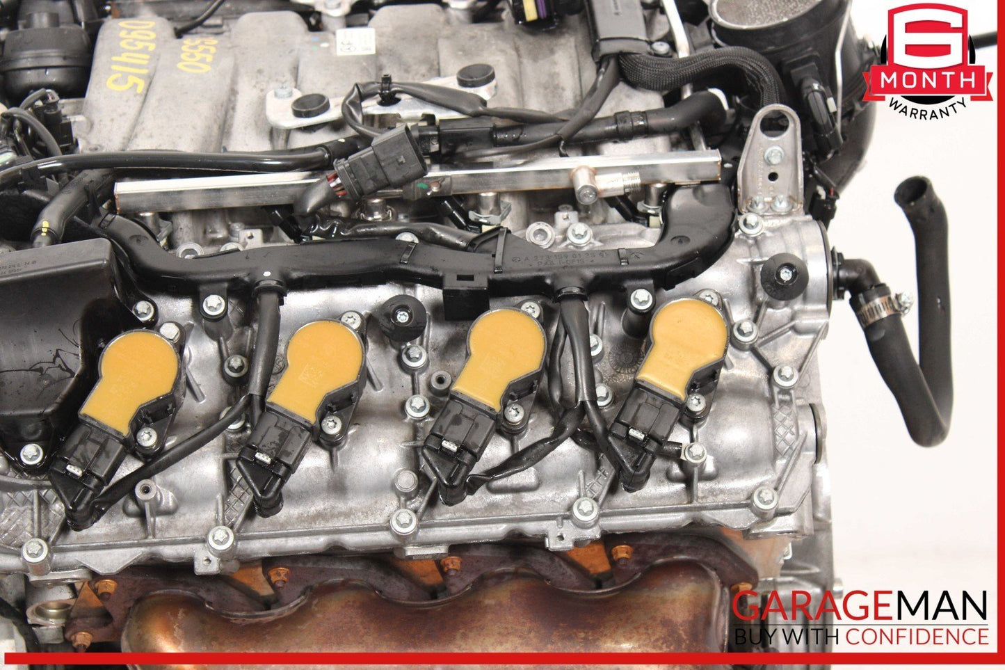 07-11 Mercedes W221 S550 CL550 5.5L V8 Complete Engine Motor Block RWD OEM 217k
