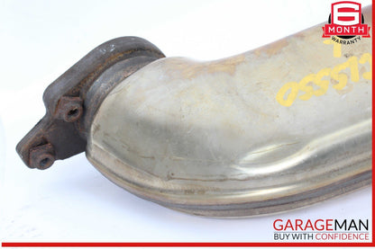 12-18 Mercedes W218 CLS550 4.6L Left Exhaust Pipe Adapter 2781400908 OEM