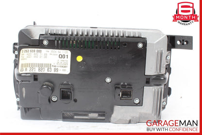 07-10 Mercedes W221 S550 CL600 S63 Navigation Information Display Screen Monitor