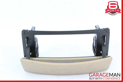 07-13 Mercedes W221 S400 Dashboard Center Console CD Player Cover Trim Panel OEM