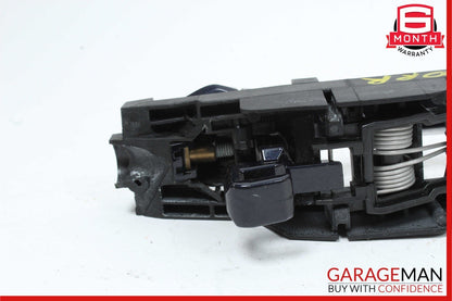 03-09 Mercedes W211 E350 Rear Right Side Exterior Door Handle Tanzanite Blue