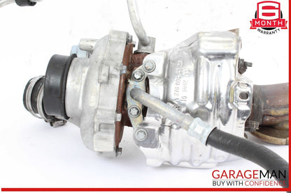 12-18 Mercedes W218 CLS550 E550 M278 Left Turbocharger Turbo Charger Manifold