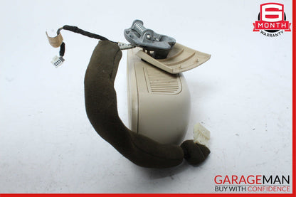 10-16 Mercedes C250 E350 E550 Front Top Upper Rear View Mirror Beige OEM